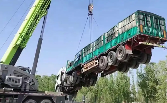 临汾道路脱困救援案例